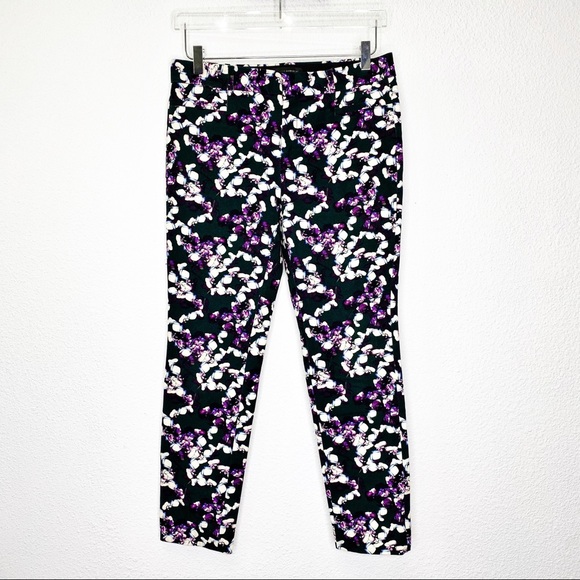 Banana Republic Sloan Floral Crop Ankle Pant - Picture 4 of 8